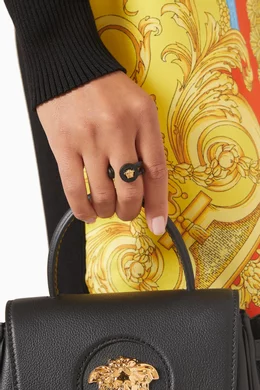 Versace safety discount pin ring