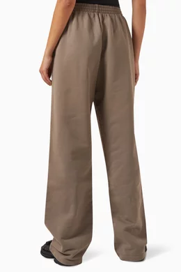 Balenciaga pants womens brown discount