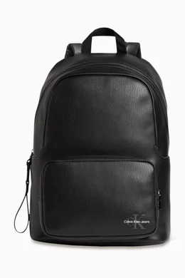 Calvin klein faux leather backpack store