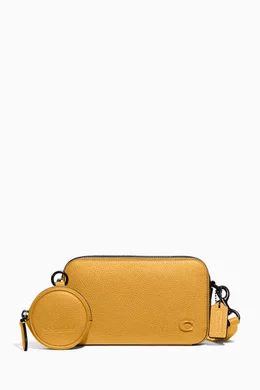 Coach yellow sling bag new arrivals