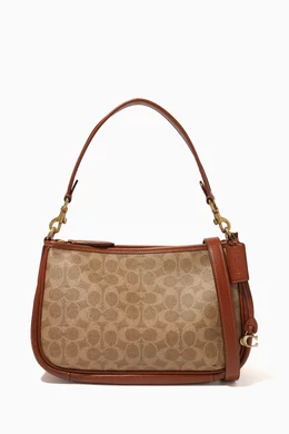 Coach crossbody discount fabric bag