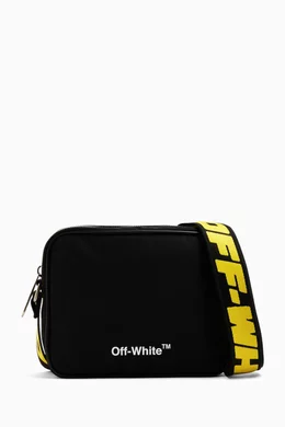 Off white nylon crossbody bag deals
