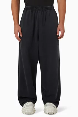 Black baggy sweatpants clearance
