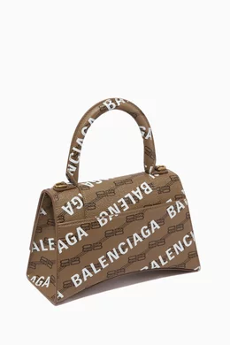 Black balenciaga bag with white writing clearance