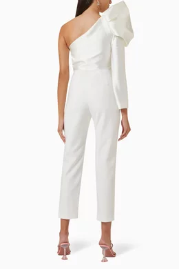 Solace london white online jumpsuit