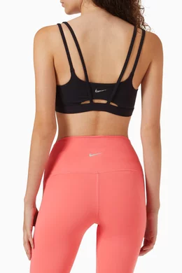 Buy Nike Black Alate Trace Sports Bra for Women in Saudi