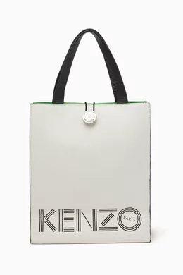 Kenzo logo on sale tote bag