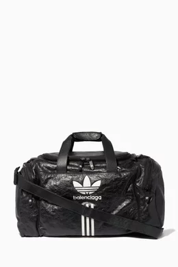 Adidas leather gym bag hotsell