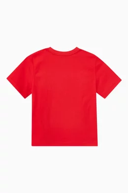 Burberry t shirt kids red deals