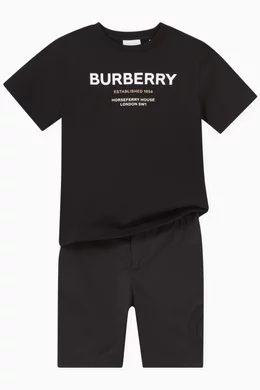 Burberry shirt kids black top