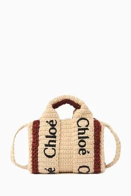 Woody nano tote crochet