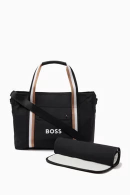 Hugo boss outlet baby changing bag