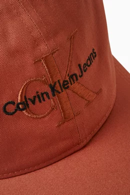 Calvin Klein Monogram Cap - Light Brown