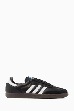 Mens black 2025 samba trainers