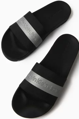Calvin klein jeans logo sale sliders