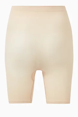 Buy SKIMS Neutral Seamless Sculpt Lifting Shorts for Women in Saudi