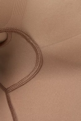 Buy SKIMS Brown Seamless Sculpt Lifting Shorts for Women in Saudi