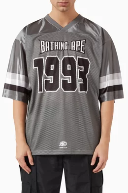 Bape sales football shirt