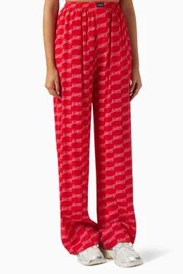 Balenciaga pants womens sales red