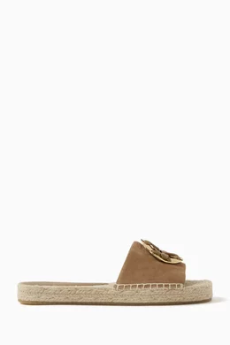 Tory burch suede espadrille hotsell