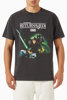 Buy Kith Black x Star Wars™ Luke Poster Vintage T-shirt in Cotton-jersey  for MEN in Saudi | Ounass