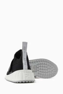 Fendi logo mesh sneakers on sale