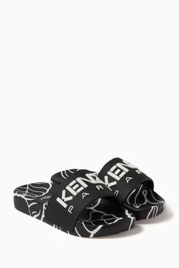 Kenzo slides kids on sale