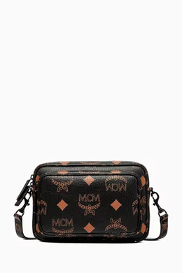 Mcm black sales crossbody bag