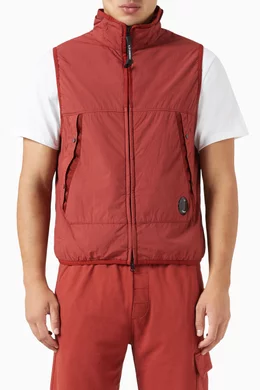 Mens gilet cp company outlet