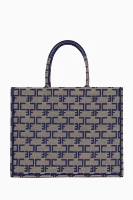 Elisabetta franchi sales monogram bag