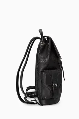 Buy Gucci Black Backpack in Jumbo GG Leather for Men in Saudi Ounass