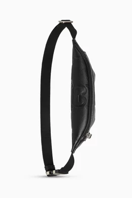 Small black belt bag on sale