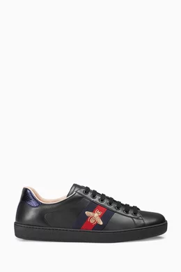 Gucci sneakers ace embroidered top