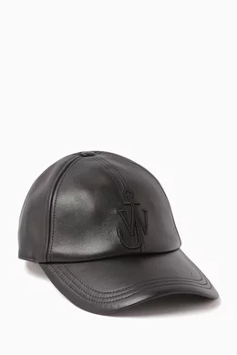 Buy sales leather cap