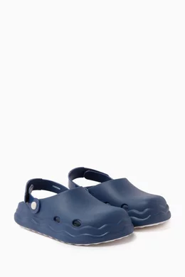 Buy Mini Melissa Blue Free Clog Shoes in Melflex for UNISEX in Saudi