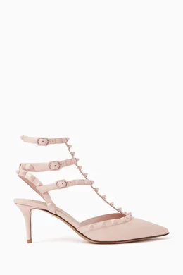 Buy Valentino Garavani Pink Valentino Garavani Rockstud 65 Pumps