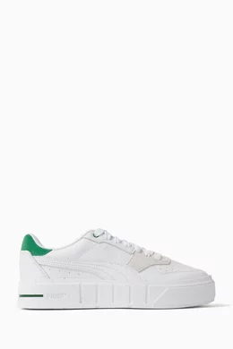 Puma cali 2024 white green