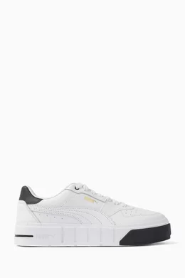 Puma cali leather sneakers 001 outlet white