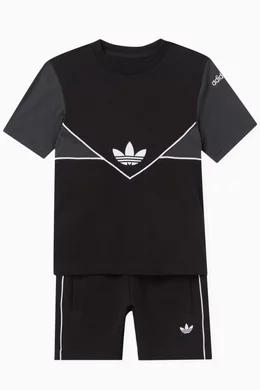 Adidas trefoil boys on sale