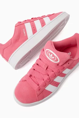 Adidas campus pink suede hot sale