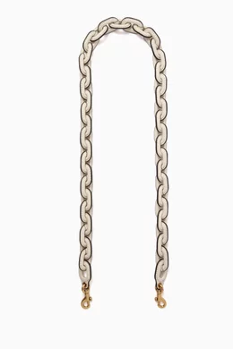 Coach strap hot sale with chain