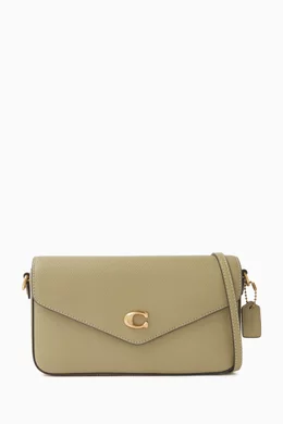 Medium crossgrain leather best sale crossbody clutch