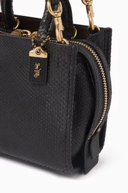 Coach python bag hot sale