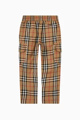 Burberry print pants best sale
