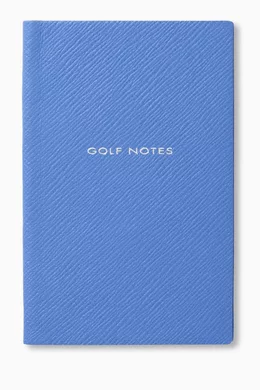 Smythson Golf Notes Notebook