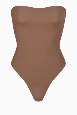 Buy SKIMS Neutral Fits Everybody Strapless Bodysuit for Women in Saudi