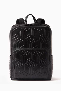 Mcm mens online leather backpack
