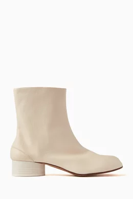 Maison margiela white 2025 boots