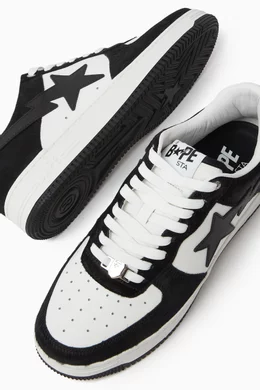 Black bape shoes hotsell