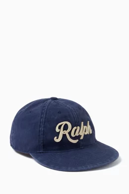 Buy Polo Ralph Lauren Blue Ball Cap in Cotton Twill for Men in Saudi